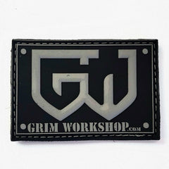 Grim Grey Morale Patch with Hidden Pocket-Grimworkshop-bugoutbag-bushcraft-edc-gear-edctool-everydaycarry-survivalcard-survivalkit-wilderness-prepping-toolkit