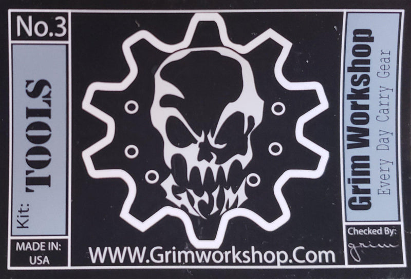 Grim Tin Tool Kit Sticker-Grimworkshop-bugoutbag-bushcraft-edc-gear-edctool-everydaycarry-survivalcard-survivalkit-wilderness-prepping-toolkit