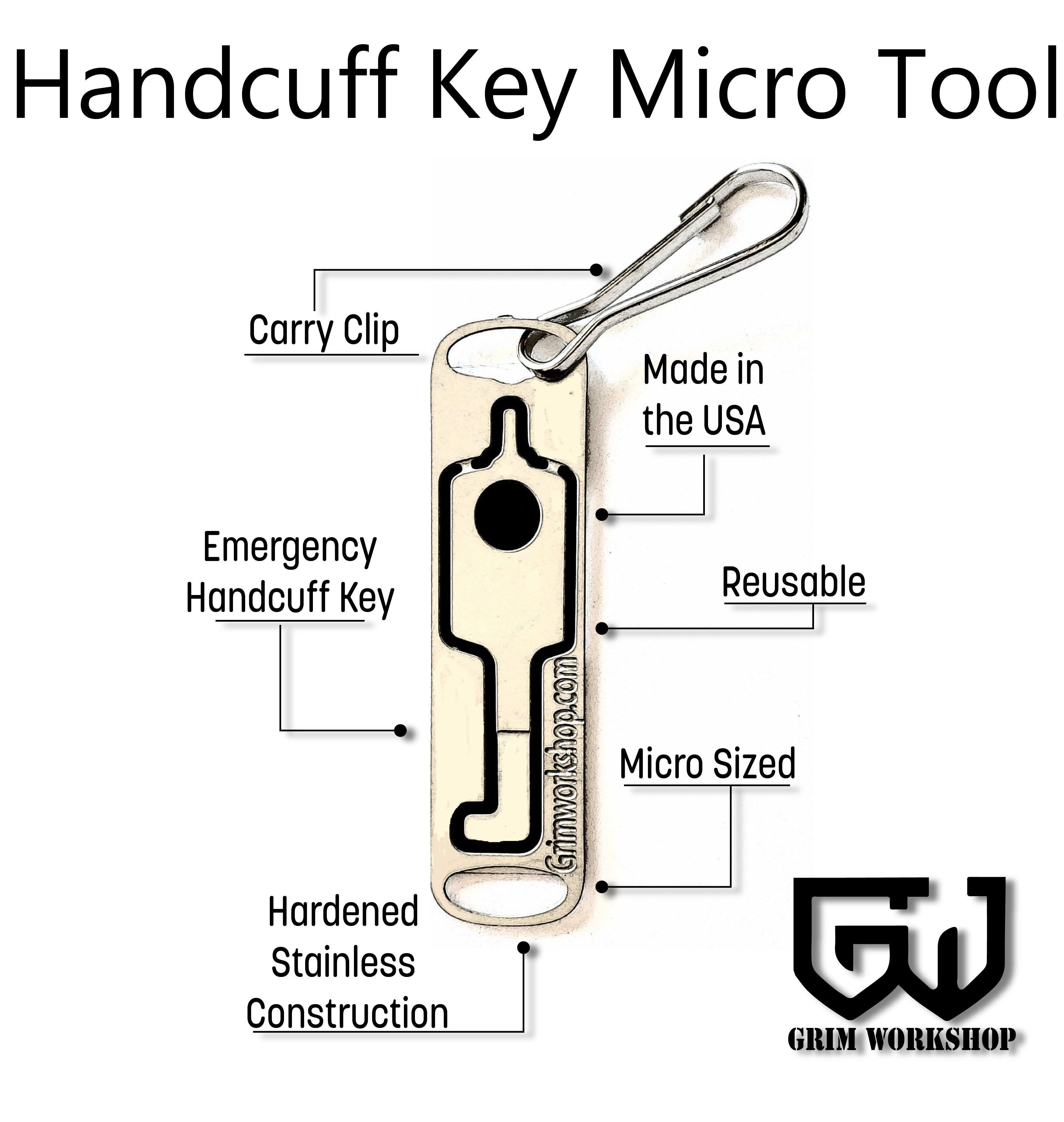 VIPERTEK Handcuff Keys with Key Ring - Black – Vipertek