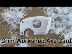 Wallet Sized Credit Card Knife : The Survival Axe Multi Tool Blade and survival axe credit card knife