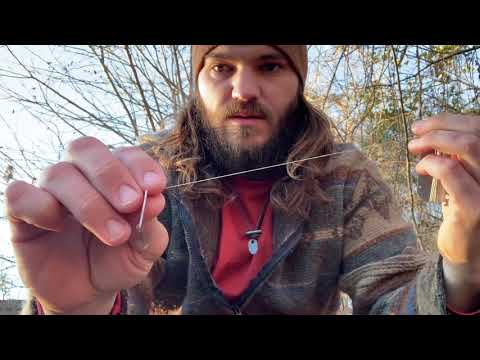 Southern Red Cedar Pocket Hobo Handline.  Diy fishing lures, Survival  fishing kit, Survival fishing