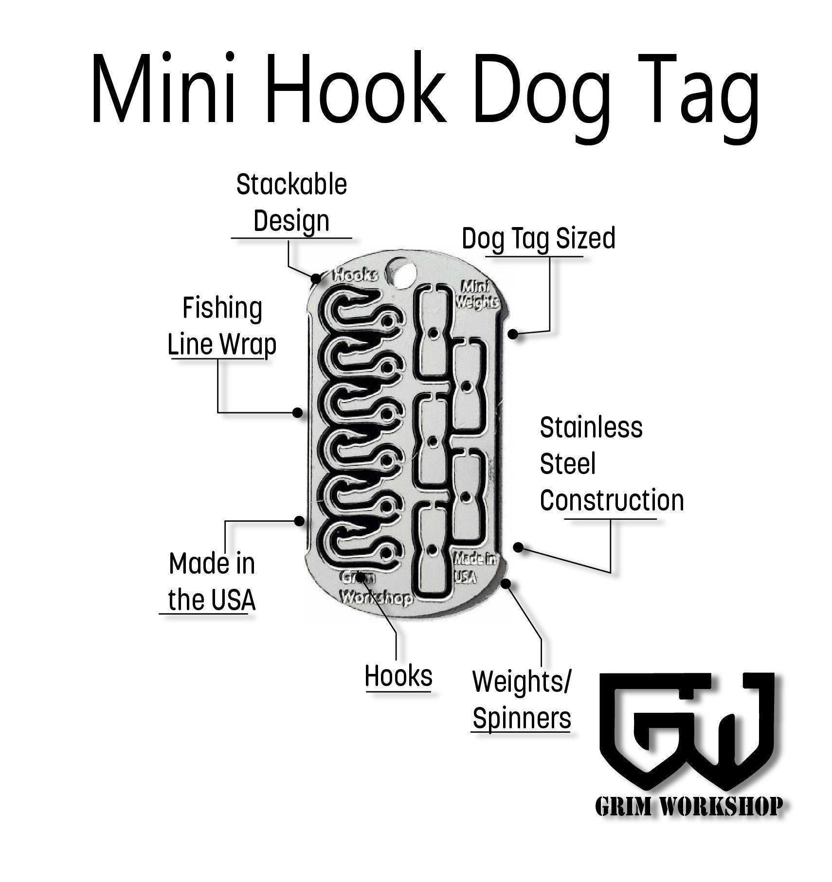 Grim Workshop Mini Hook Dog Tag