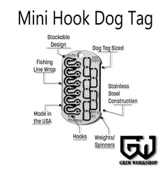 Wear a Mini Emergency Fishing Kit Around your Neck: The Mini Hook Fishing Necklace