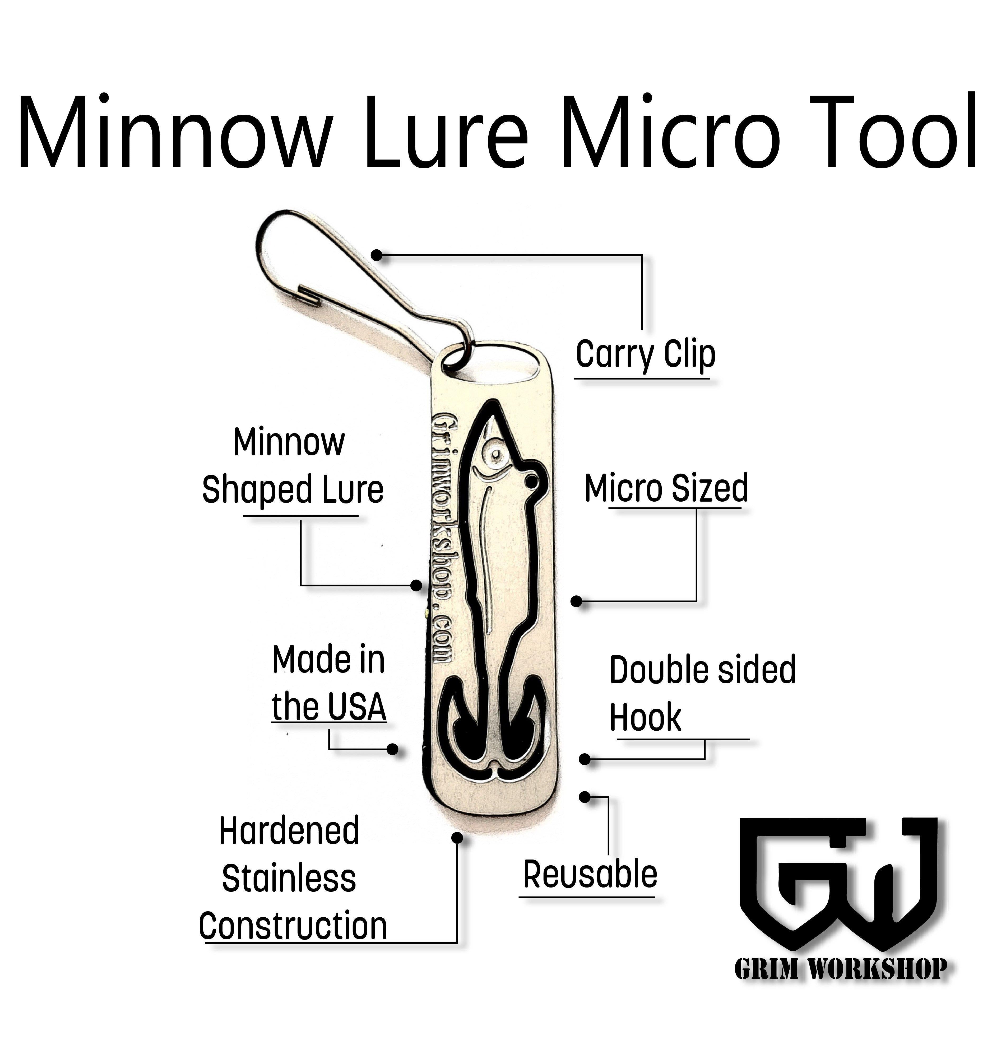 Micro Fishing Lure: The Micro Tool Minnow Lure