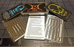 Lock Pick Pocket Set with escape and evasion kit EDC Urban Survival Kit