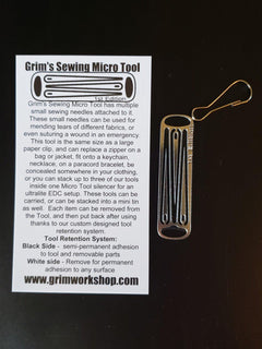Grim Workshop mini sewing kit perfect for a sewing keychain or travel sewing kit