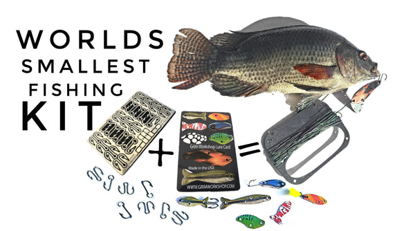 Specialty Hook, fishing survival card