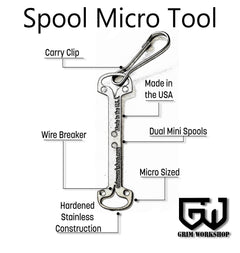Micro Tool Spool: Micro String, Wire, and Tape Spool Tool