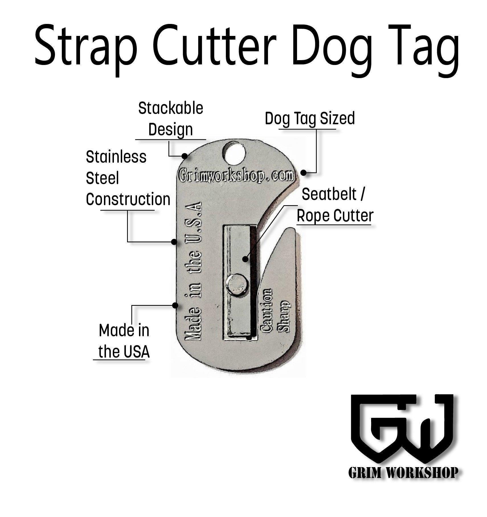 Strap Cutter Dog Tag