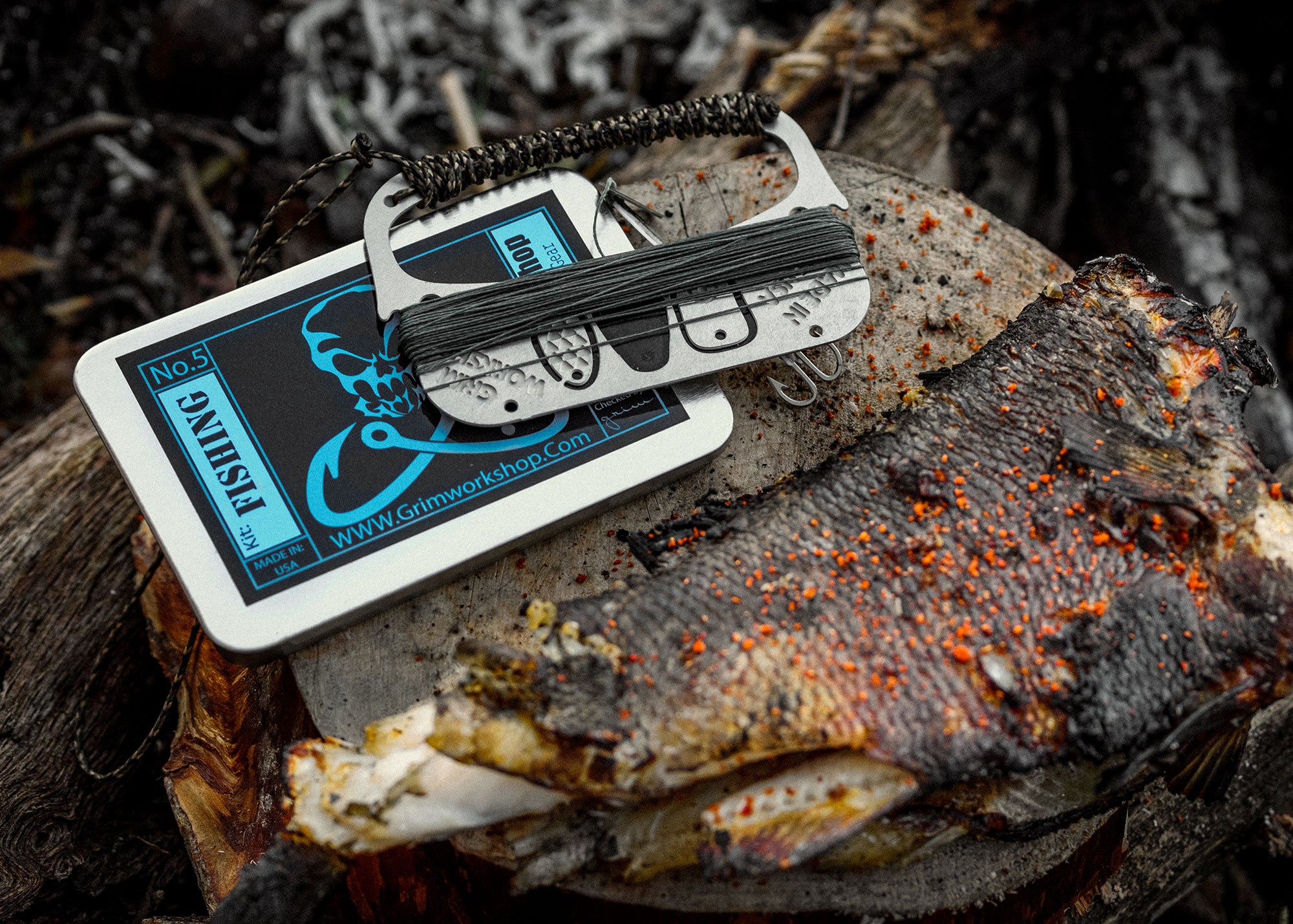 Grim Workshop Lure Card Credit Card Sized Fishing Lure Set 