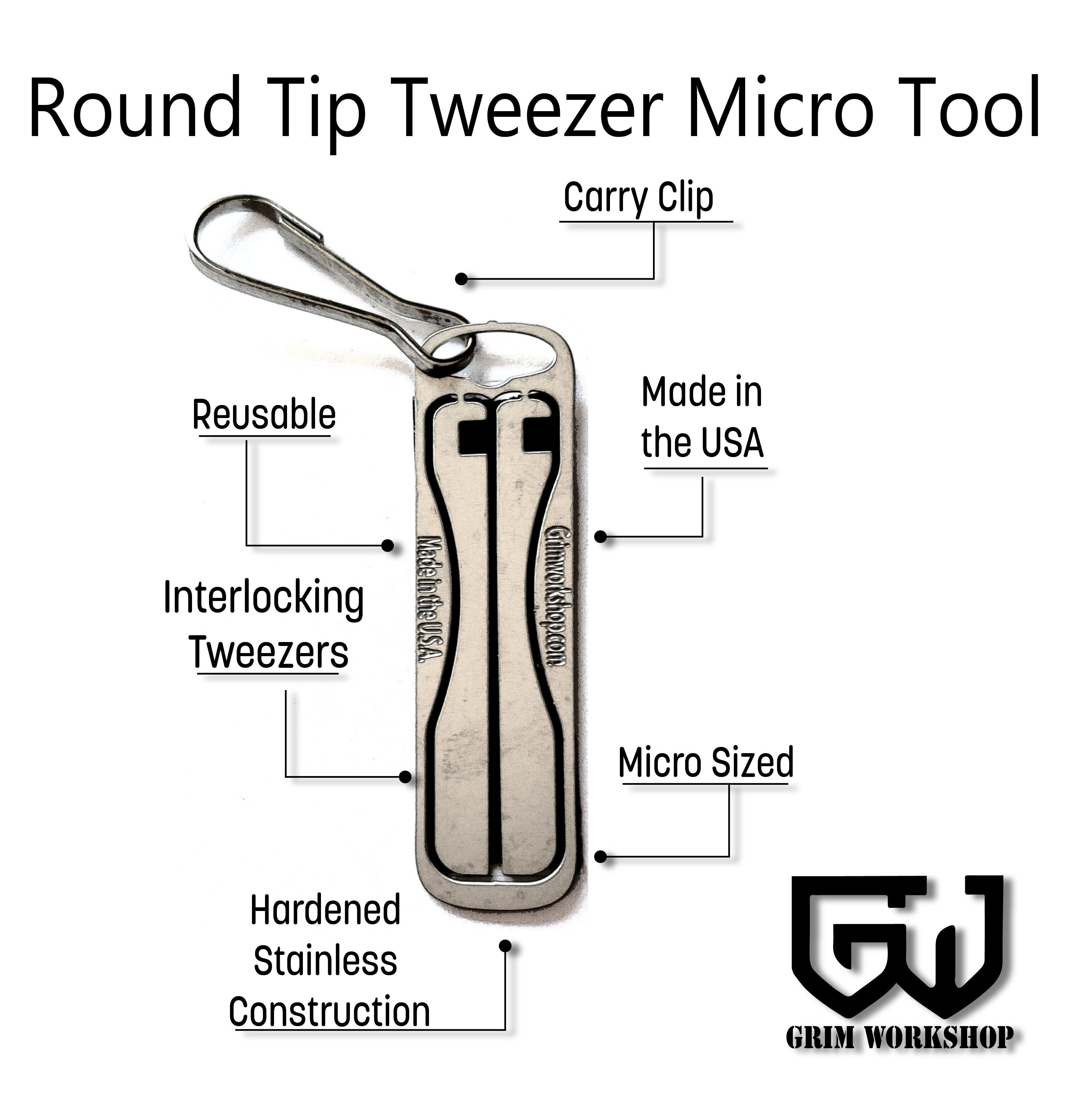 6 Curved Needle Nose Tweezer - The First Aid Zone